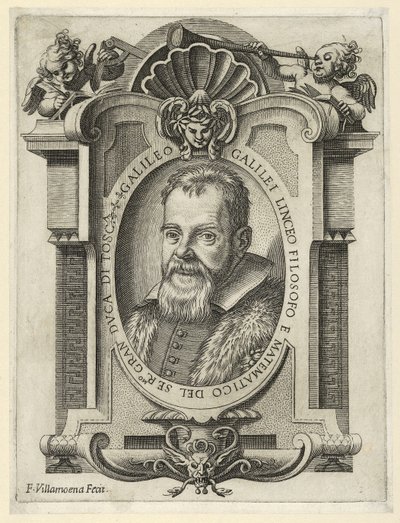 Galileo Galilei, pub.1613 od Thomas Buttersworth