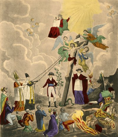 „Obnovení katolického uctívání“, 1802, 1921. od Thomas Charles Naudet