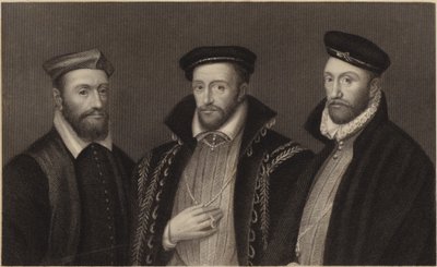 Kardinál de Chatillon, admirál Coligni a d