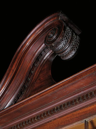 Přelomová knihovna George III od Thomas Chippendale