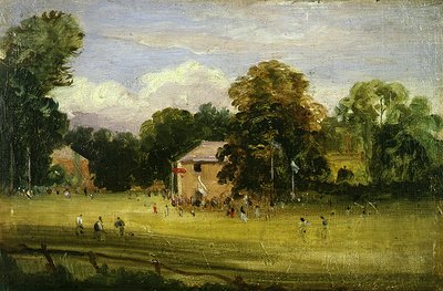 Village Fair, East Bergholt (olej na panelu) od Thomas Churchyard