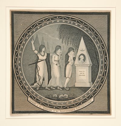 Posvátný památce slavného G. Washingtona od Thomas Clarke