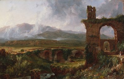 Výhled poblíž Tivoli (ráno) od Thomas Cole