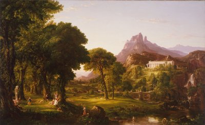 Sen o Arkádii od Thomas Cole