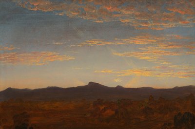 Studie pro Catskill Creek, c. 18441845. od Thomas Cole