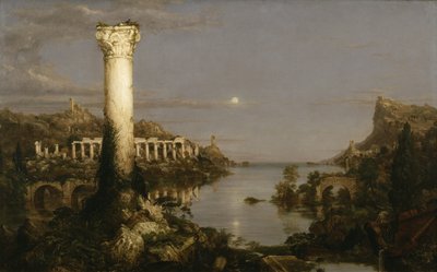 The Course of Empire: Desolation od Thomas Cole
