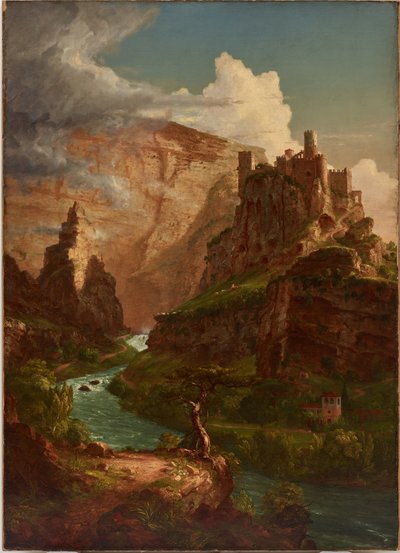 Fontána Vaucluse od Thomas Cole