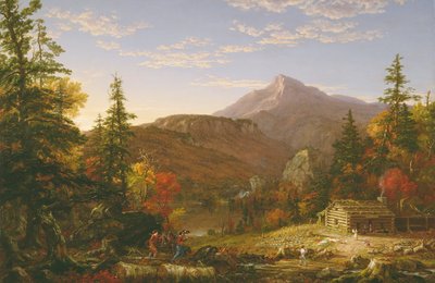 Lovcův návrat od Thomas Cole