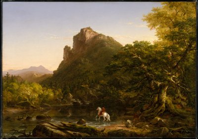 Horský brod od Thomas Cole