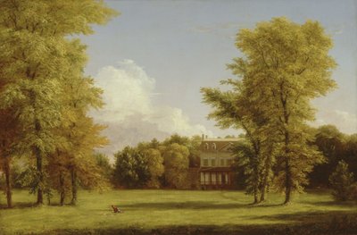 Zámek Van Rensselaer od Thomas Cole