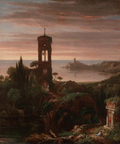 Večerní hymnus od Thomas Cole
