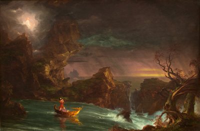 The Voyage of Life: Manhood od Thomas Cole