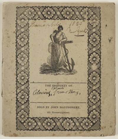 Bez názvu ("Výňatky z Umění vybarvování"), cca 1825 (pero a tuš na papíře) od Thomas Cole