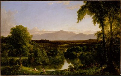Pohled na Catskills - časný podzim od Thomas Cole