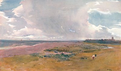 Southwold z pláže, c1860-1890, 1906. od Thomas Collier