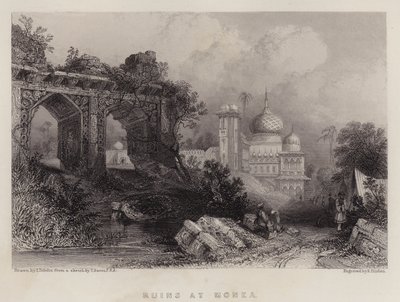 Ruins si to myslí (černé lito) od Thomas Colman Dibdin