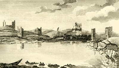 N. View of the Ruins of Clomines, Co. Wexford, 1791. od Thomas Cook