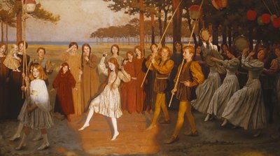 Zlatá mládež, od Thomas Cooper Gotch