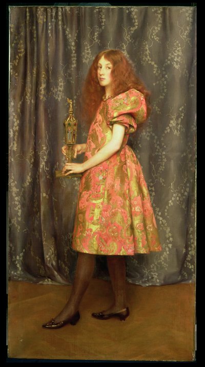 Dědic všech věků, c.1897 od Thomas Cooper Gotch