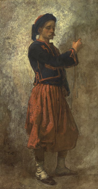 Zouave, 1856-62 od Thomas Couture