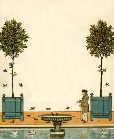 V Tuilerijských zahradách - les jardins od Thomas Crane