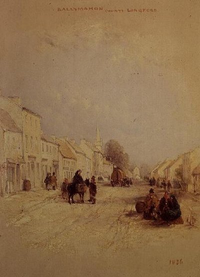 Ballymahon, hrabství Longford od Thomas Creswick