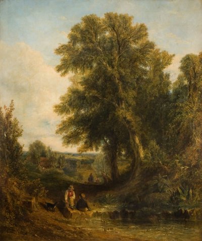 Anglická krajina, 1829. od Thomas Creswick