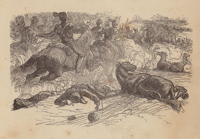 The Charge of the Light Brigade (kolorovaná rytina) od Thomas Dalziel
