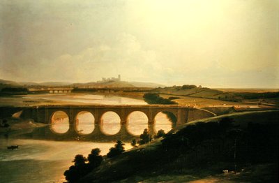 Lune akvadukt (olej) od Thomas Daniell