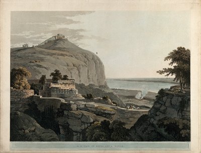 Pohled na severozápadní stranu Rotas Ghur, Bahar od Thomas Daniell