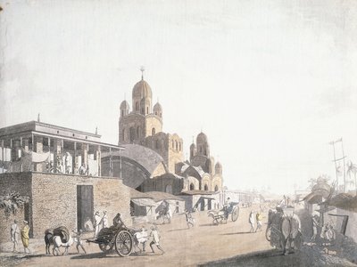 Pouliční scéna, z "Views in Calcutta" od Thomase Daniella, 1786-1788 od Thomas Daniell