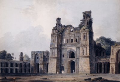 Mešita Atal, Jaunpur, Uttar Pradesh, od Thomas Daniell