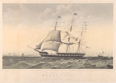 Slavná loď Clipper Marco Polo od Thomas Dove