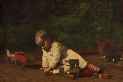 Dítě ve hře, 1876. od Thomas Eakins