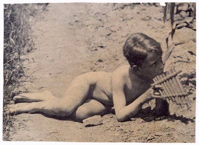 Studie Bena Crowella pro Arcadia, c. 1883. od Thomas Eakins