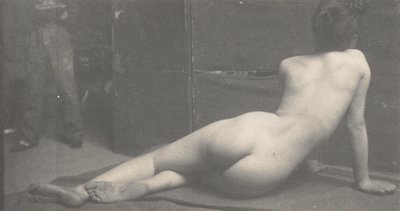 [Ženský akt zezadu], ca. 1889, ca. 1889. od Thomas Eakins
