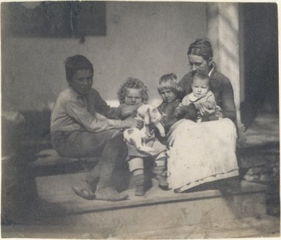 [Frances Crowell s Unidentified Boy, Katie, James a Frances Crowell], 1890., 1890. od Thomas Eakins