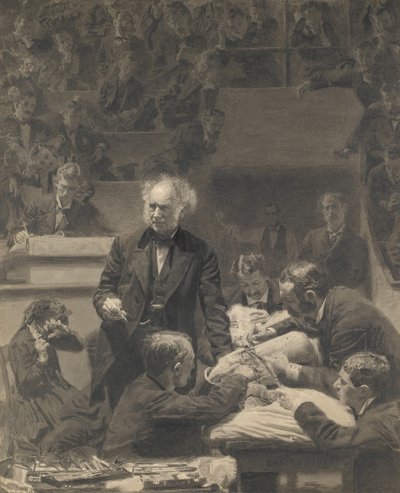 Grossova klinika, 1875-76. od Thomas Eakins