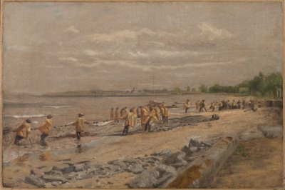 Vytahování nevodu od Thomas Eakins