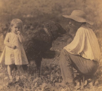 [Katie Crowell, William J. Crowell a „Piero?“] od Thomas Eakins
