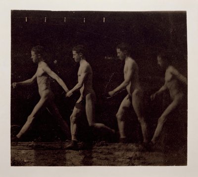 Fotografie Marey Wheel of Unidentified Model, 1884. od Thomas Eakins