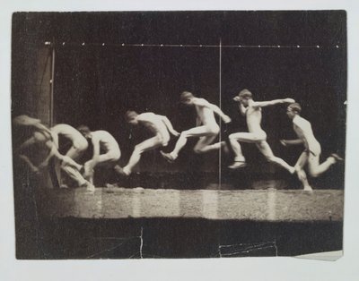 Fotografie Marey Wheel of Unidentified Model, 1884. od Thomas Eakins