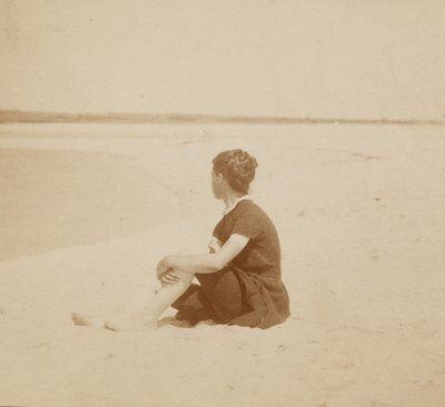 [Mary Macdowell on the Beach, Manasquan, New Jersey] od Thomas Eakins
