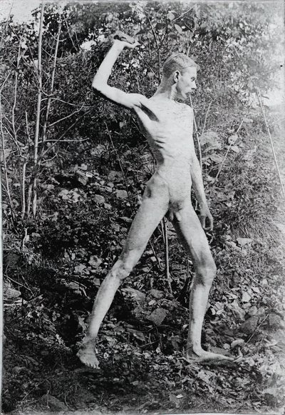 Rock Thrower, c. 1883. od Thomas Eakins