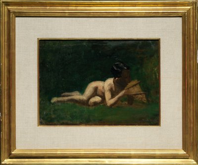 Studie k obrazu „Chlapec odpočívající v Arkadii“ od Thomas Eakins