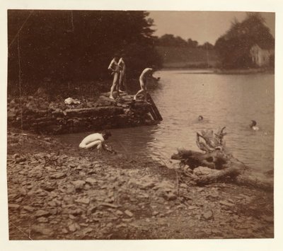 Studie pro plavání, 1883. od Thomas Eakins