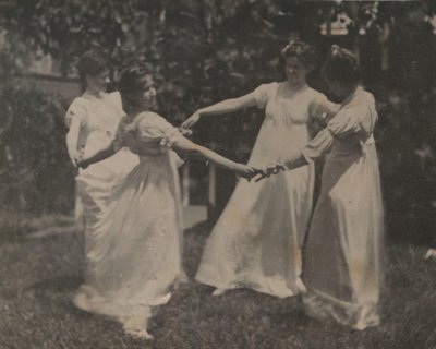 Susan Hannah Macdowell, Neznámá dívka, Elizabeth Macdowell a možná Mary Macdowell..., c. 1 od Thomas Eakins
