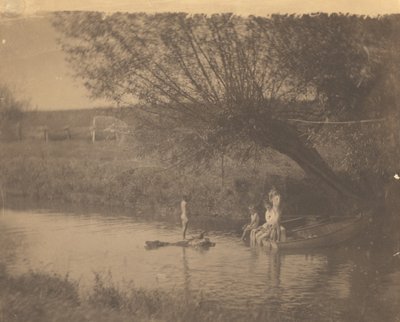 [Susan Macdowellová a děti Crowellových v Avondale v Pensylvánii] od Thomas Eakins