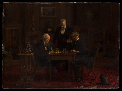 Šachisté od Thomas Eakins