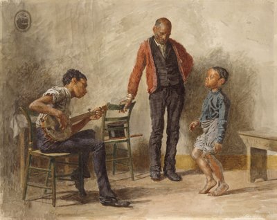Taneční lekce, 1878. od Thomas Eakins